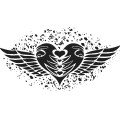 Gm Grunge Vector Heart 03