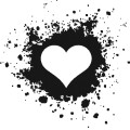 Gm Grunge Vector Heart 06