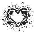 Gm Grunge Vector Heart 14